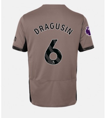 Tottenham Hotspur Radu Dragusin #6 Tredje Tröja 2023-24 Kortärmad